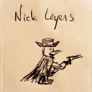 Nick Leyers — EP, cover drawing